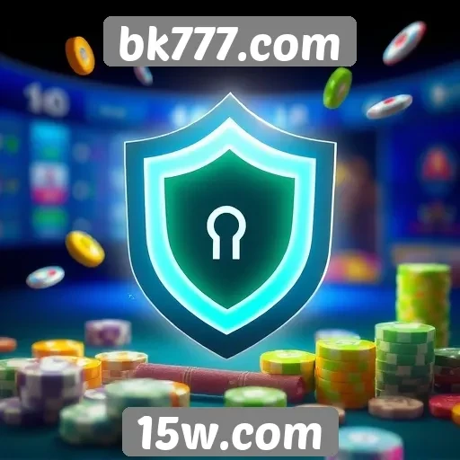 Características de segurança no site bk777.com